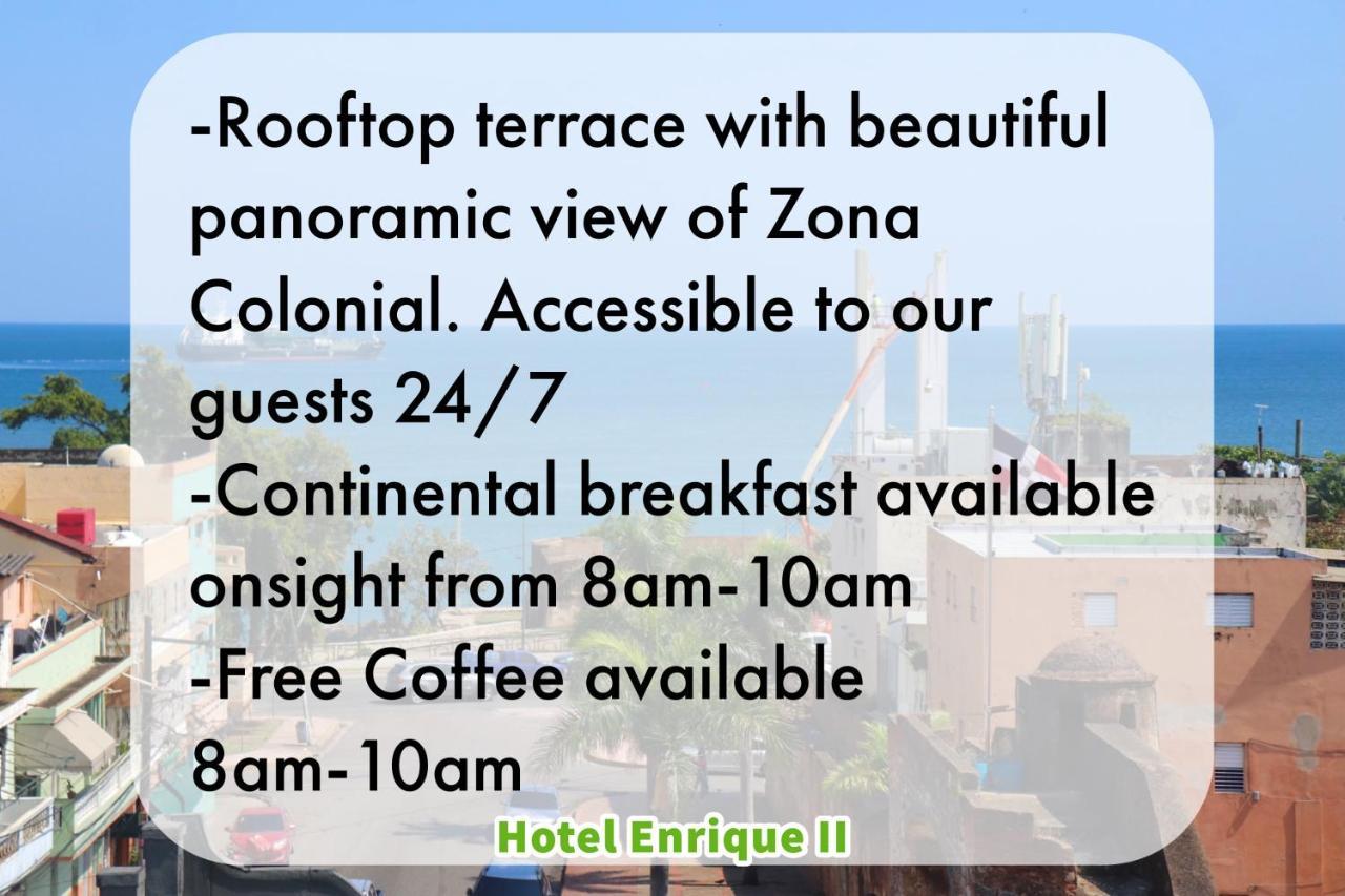 Hotel Enrique II Zona Colonial Vista Al Malecon Santo Domingo Ngoại thất bức ảnh